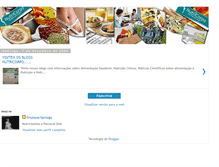 Tablet Screenshot of nutricaofuncional.blogspot.com