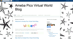 Desktop Screenshot of amebapicovirtualworldblog.blogspot.com