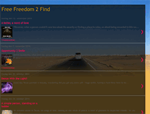 Tablet Screenshot of freefreedom2find.blogspot.com