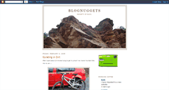 Desktop Screenshot of blognuggets.blogspot.com