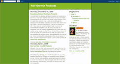 Desktop Screenshot of hair-growth-products-reviews.blogspot.com