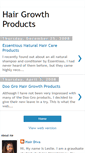 Mobile Screenshot of hair-growth-products-reviews.blogspot.com