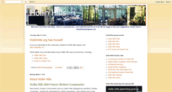 Desktop Screenshot of hollinhillscommunity.blogspot.com