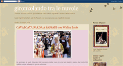 Desktop Screenshot of gironzolandotralenuvole.blogspot.com