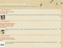 Tablet Screenshot of gironzolandotralenuvole.blogspot.com