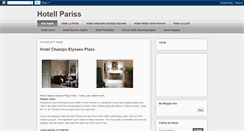 Desktop Screenshot of hotell-pariss.blogspot.com