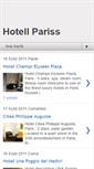 Mobile Screenshot of hotell-pariss.blogspot.com