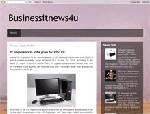 Tablet Screenshot of businessitnews4u.blogspot.com