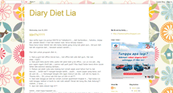 Desktop Screenshot of diary-diet-lia.blogspot.com