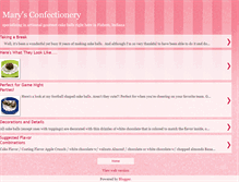 Tablet Screenshot of marysconfectionery.blogspot.com