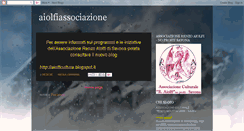 Desktop Screenshot of aiolfiassociazione.blogspot.com