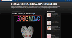 Desktop Screenshot of bordadostradicionaisportugueses.blogspot.com