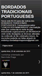 Mobile Screenshot of bordadostradicionaisportugueses.blogspot.com