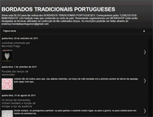 Tablet Screenshot of bordadostradicionaisportugueses.blogspot.com