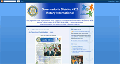 Desktop Screenshot of distrito4520rotaryinternational.blogspot.com