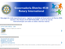 Tablet Screenshot of distrito4520rotaryinternational.blogspot.com