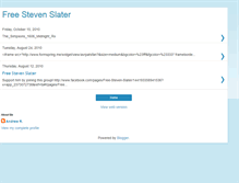 Tablet Screenshot of freestevenslater.blogspot.com