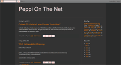 Desktop Screenshot of peppionthenet.blogspot.com