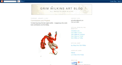 Desktop Screenshot of grimwilkins.blogspot.com