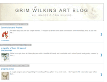 Tablet Screenshot of grimwilkins.blogspot.com