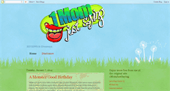 Desktop Screenshot of 1momjustsayingreviews.blogspot.com