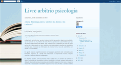 Desktop Screenshot of livrearbitriopsicologia.blogspot.com