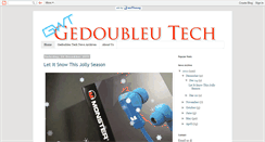 Desktop Screenshot of gedoubleutech.blogspot.com