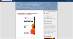 Desktop Screenshot of leonardo-munoz.blogspot.com