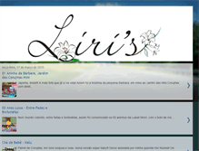 Tablet Screenshot of liris-d-coracao.blogspot.com