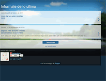 Tablet Screenshot of informaloultimo.blogspot.com