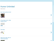 Tablet Screenshot of humorunlimited.blogspot.com