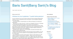 Desktop Screenshot of barissanli.blogspot.com