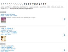 Tablet Screenshot of electroarte.blogspot.com