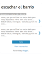 Mobile Screenshot of escucharelba133.blogspot.com