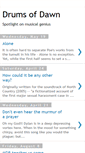 Mobile Screenshot of drumsofdawn.blogspot.com