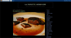 Desktop Screenshot of lapopotteherbivore.blogspot.com