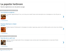 Tablet Screenshot of lapopotteherbivore.blogspot.com