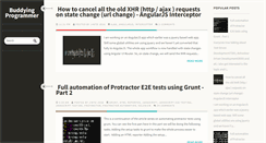 Desktop Screenshot of programmerbuddy.blogspot.com