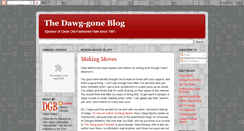 Desktop Screenshot of dawggoneblog.blogspot.com