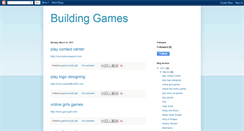 Desktop Screenshot of buildinggames-games.blogspot.com