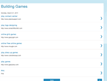 Tablet Screenshot of buildinggames-games.blogspot.com