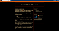 Desktop Screenshot of dekaronphils.blogspot.com