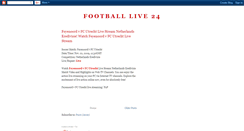 Desktop Screenshot of football-live-24.blogspot.com