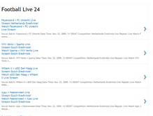Tablet Screenshot of football-live-24.blogspot.com