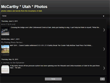 Tablet Screenshot of mccarthyutahphotos.blogspot.com
