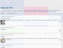 Tablet Screenshot of educacaoarteanderson.blogspot.com