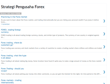 Tablet Screenshot of pengusahaforex.blogspot.com