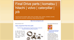 Desktop Screenshot of finaldriveparts.blogspot.com