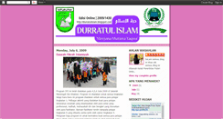 Desktop Screenshot of durratulislam.blogspot.com