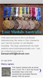 Mobile Screenshot of lostmedalsaustralia.blogspot.com